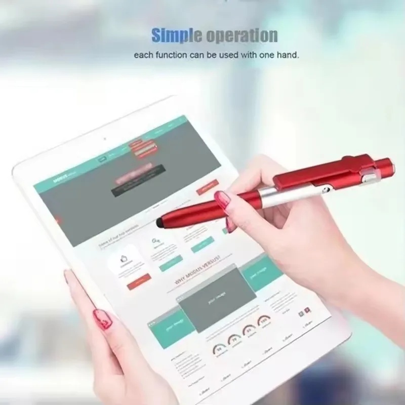 قلم متعدد الوظائف 4 في 1 مع ضو - مراجعة Writing Tools وسعره