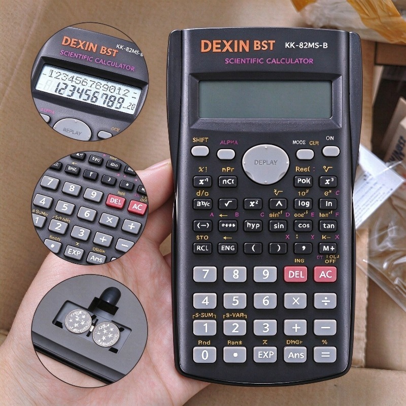 آلة حاسبة علمية محمولة بخطين و - مراجعة Scientific Calculator For Secondary School وسعره