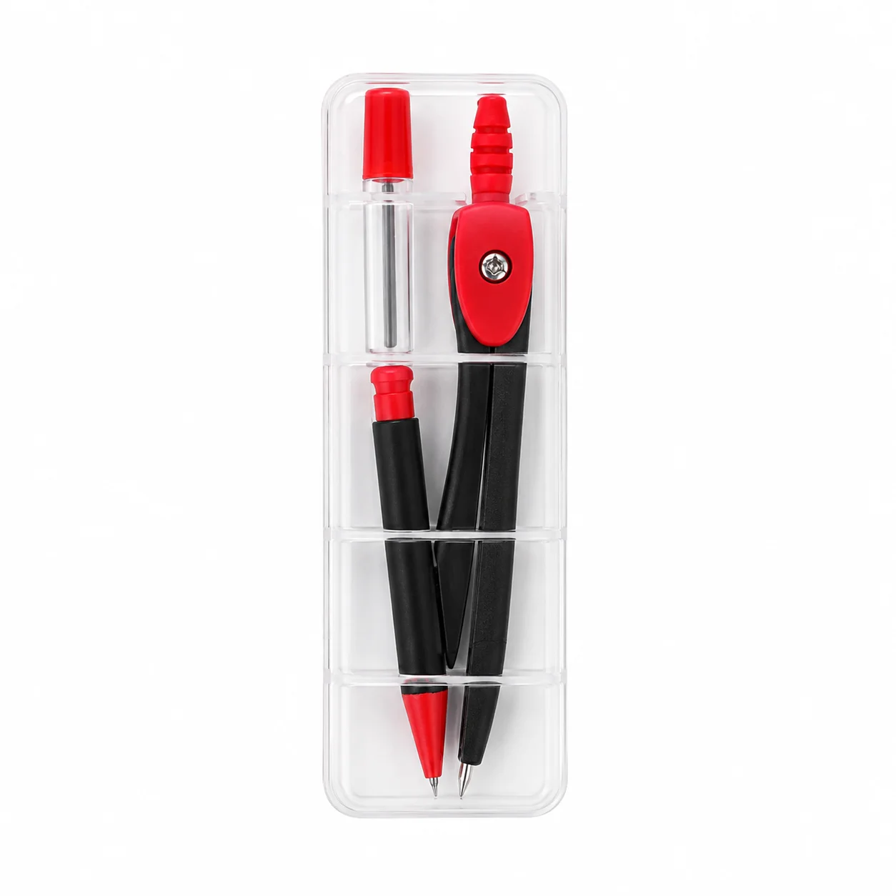 مجموعة بوصلات من الفولاذ المقا - مراجعة Math Geometry Set With Compass وسعره