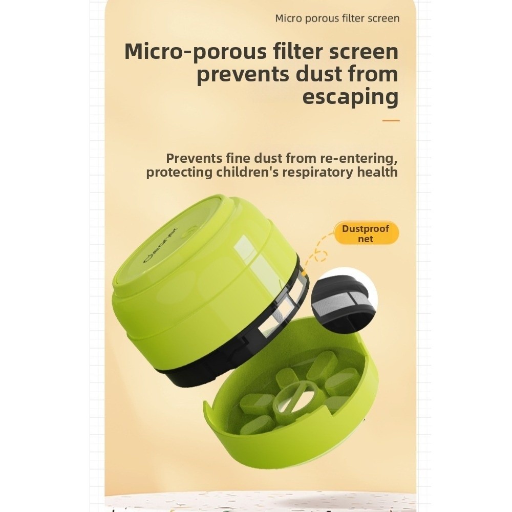 مكنسة كهربائية لاسلكية صغيرة م - مراجعة Mini Desktop Vacuum Cleaner For Eraser Dust وسعره